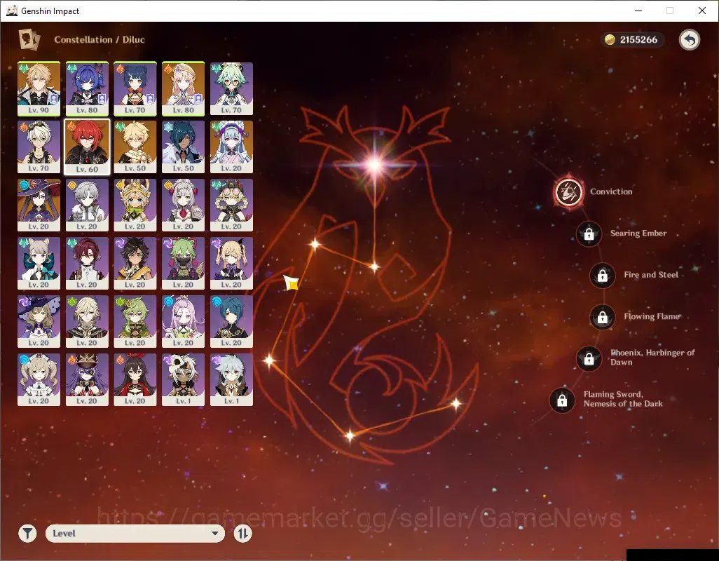 Genshin Impact Accounts ASIA|AR 50|2 Limited+3 (*5Standard)|Nicole,Varka|1 image 5