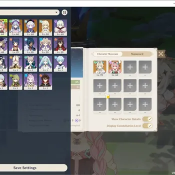 Genshin Impact Accounts Reroll ASIA|AR 35|2 Limited + 2 Standard + 1 (*5Weapon)| Vesna & Varesa | Mizuki & Qiqi |All