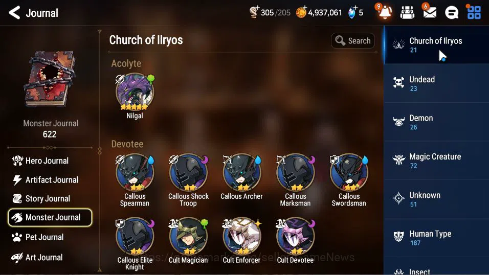 Epic Seven Accounts Global Unverif|Starter|2 ML (Designer Lilibet,Sage image 17