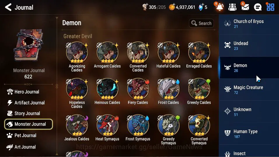 Epic Seven Accounts Global Unverif|Starter|2 ML (Designer Lilibet,Sage image 19