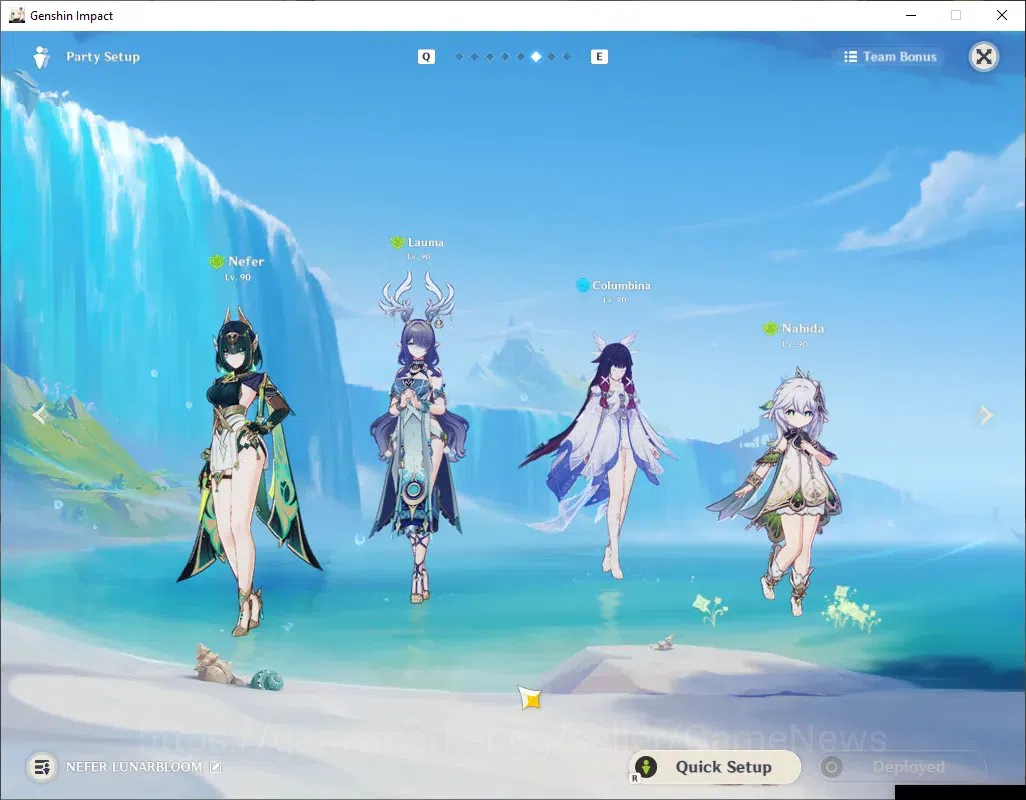 Genshin Impact Accounts ASIA|AR 60|LunarBloom Team Nefer|Mavu Team|23 Limi image 10