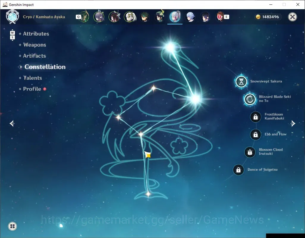 Genshin Impact Accounts ASIA|AR 60|LunarBloom Team Nefer|Mavu Team|23 Limi image 3
