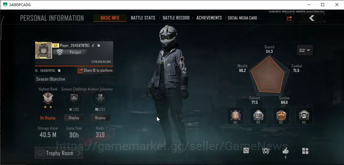 Arena Breakout Accounts MOBILE Lv30|SV 40,5M|CV 33M|Hazard AEK,QS AKS74U,G image 10