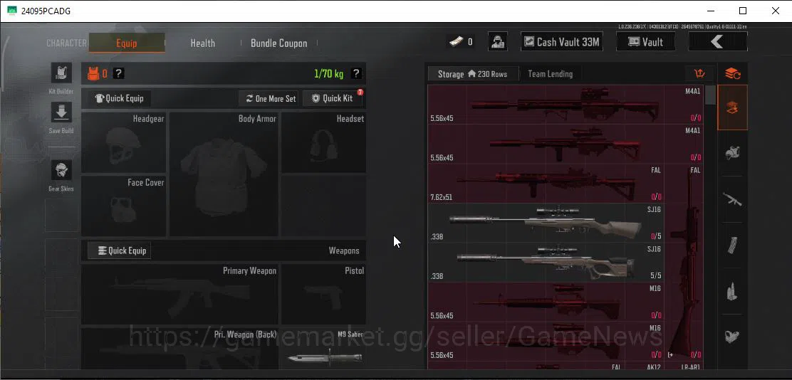 Arena Breakout Accounts MOBILE Lv30|SV 40,5M|CV 33M|Hazard AEK,QS AKS74U,G image 8