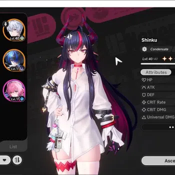 Neverness to Everness Accounts GLOBAL SEA|HL 22|TL 9|5 S Class 2 LMT(NanallyA1+[Shinku,Hathor,Sakiri,Dafodil]+Sign)2