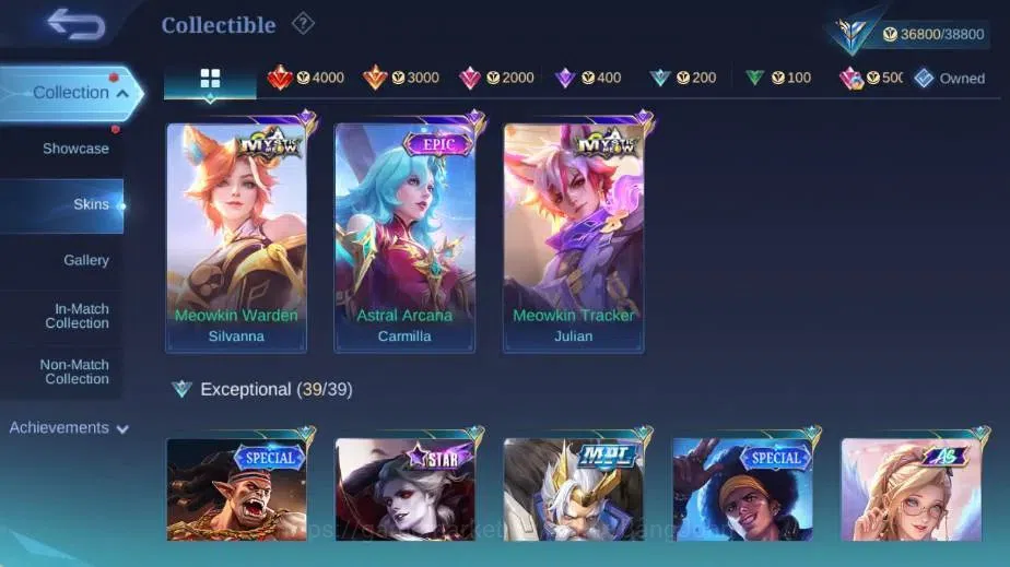 Mobile Legends: Bang Bang Accounts Global|Skin 172|Expert|Collector Natalia,PACE Fann image 11