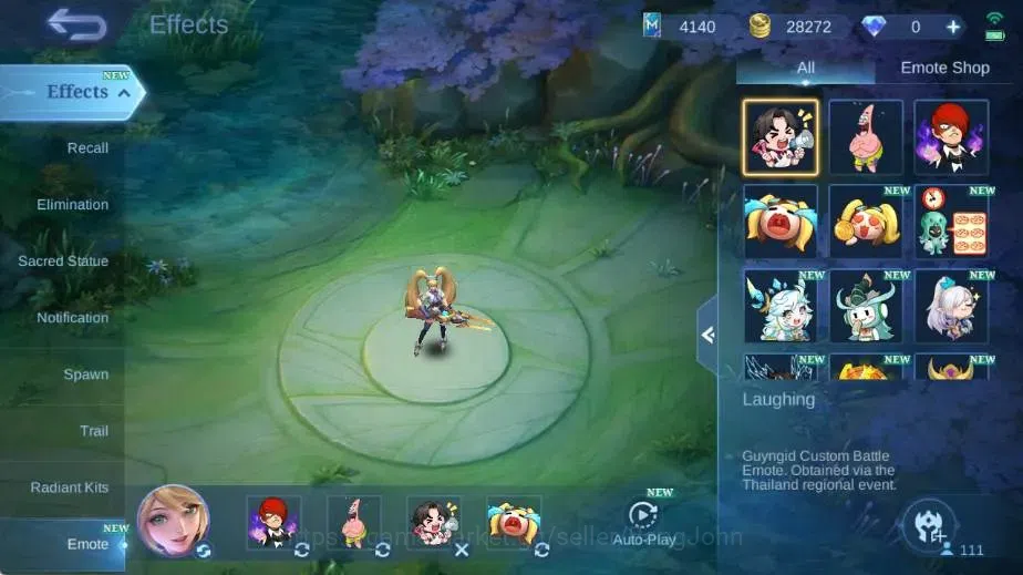 Mobile Legends: Bang Bang Accounts Global|Skin 172|Expert|Collector Natalia,PACE Fann image 14