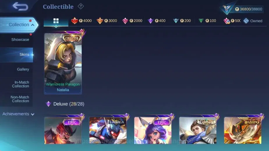 Mobile Legends: Bang Bang Accounts Global|Skin 172|Expert|Collector Natalia,PACE Fann image 5