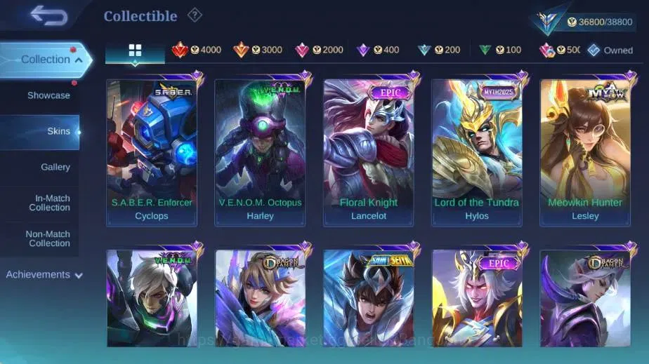 Mobile Legends: Bang Bang Accounts Global|Skin 172|Expert|Collector Natalia,PACE Fann image 9