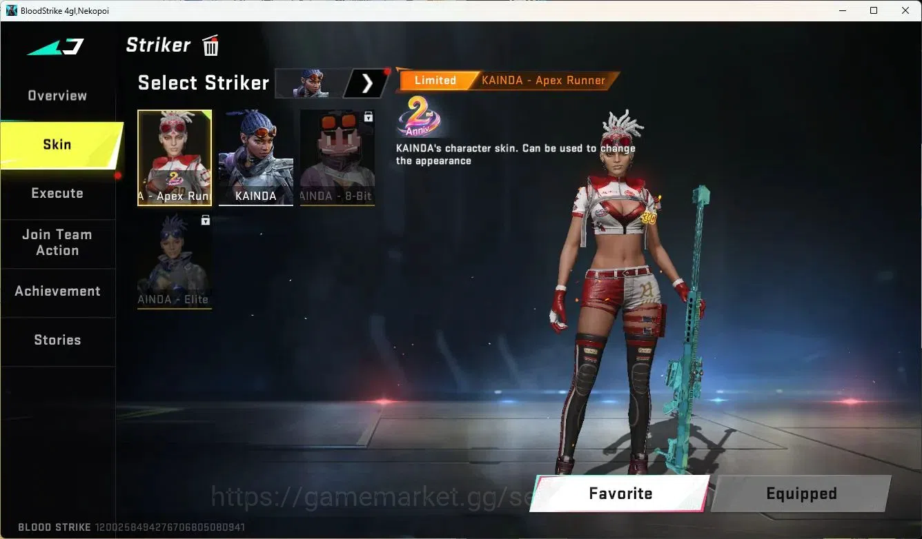 Blood Strike Accounts ASIA |COLLAB=AK47,KAR98K,QBZ95|LIMITED=AR97|ULTRA= image 4