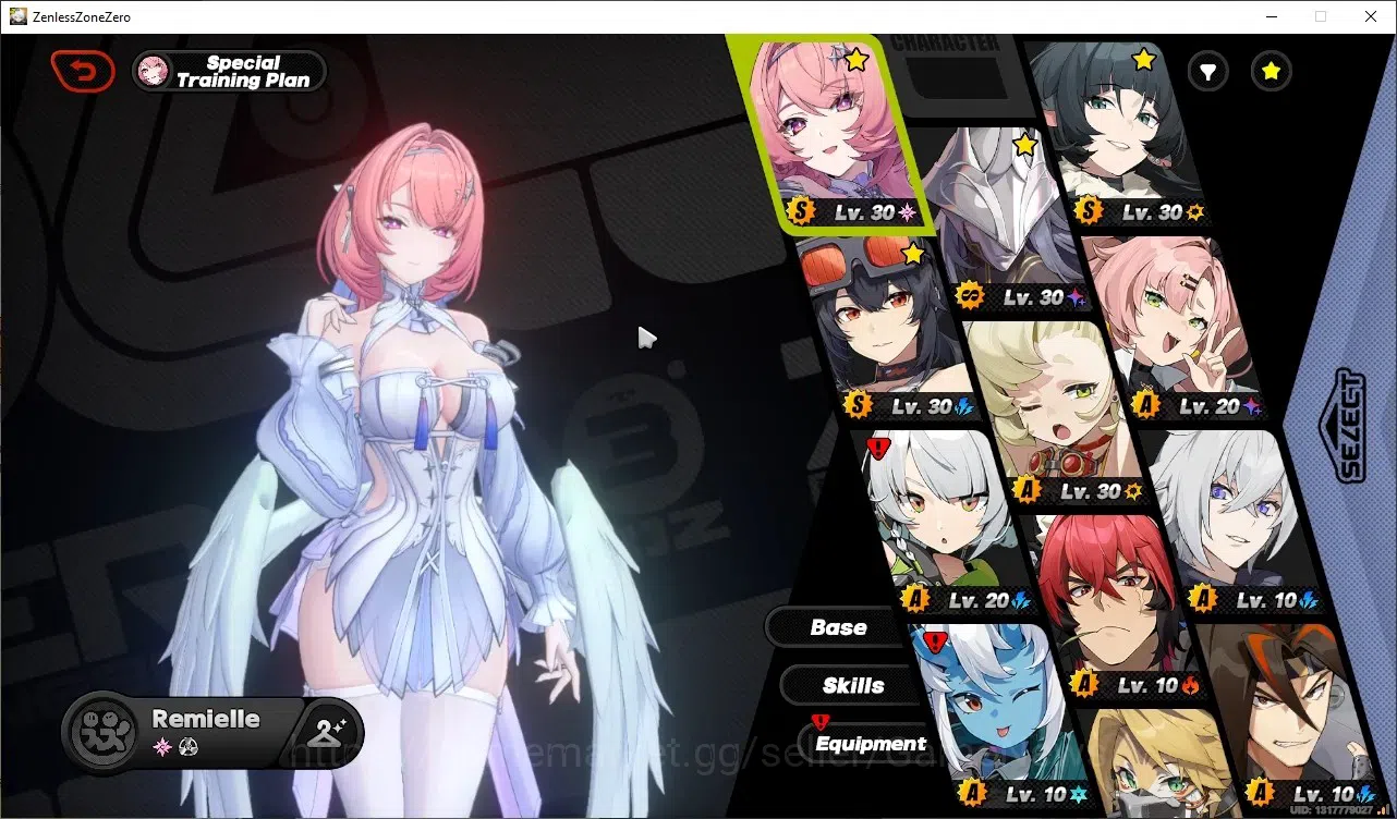 Zenless Zone Zero Accounts Starter ASIA|IK 32|S1 CH1|3 Limited| (Remielle Dan,Jane Doe)+Sign Pyrois +1 STD Char (Grace) |All 1