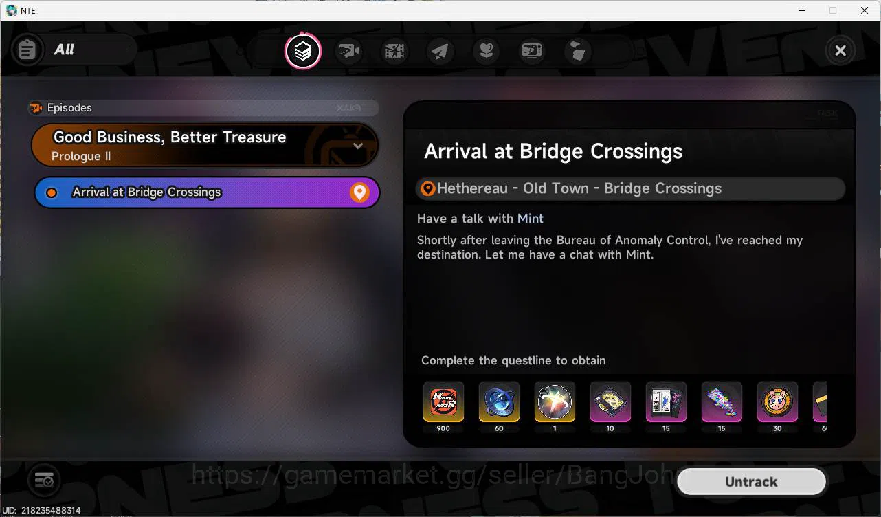 Neverness to Everness Accounts EU|Stater LVL 3, S Sakiri, S Hathor, 8 char, MC fe image 2