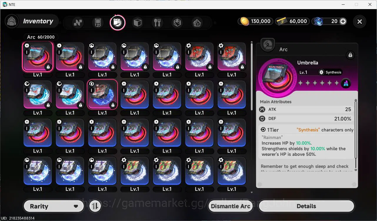 Neverness to Everness Accounts EU|Stater LVL 3, S Sakiri, S Hathor, 8 char, MC fe image 5