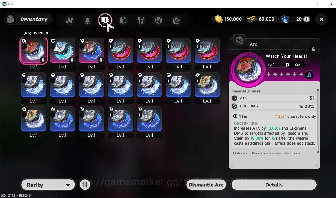 Neverness to Everness Accounts GLOBAL NA|HL 3| 1 SSR Meta Nanally +S-Class Char B image 7