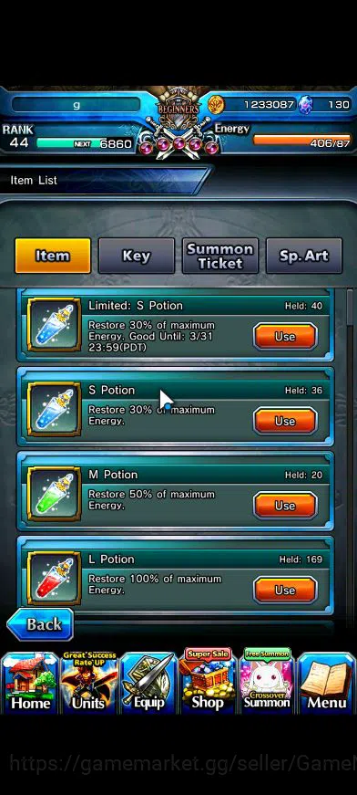Grand Summoners Accounts Global|Rank 44|12 Ascend|EmiyaTW,AcceleratorTW,S M image 6