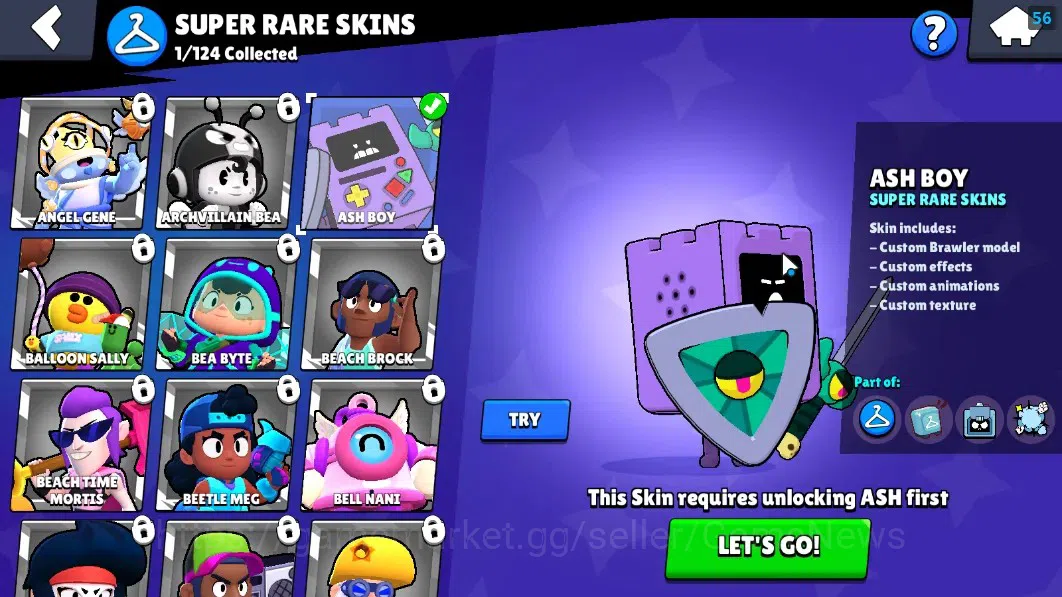 Brawl Stars Accounts 787 Trophy|11 Brawlers 1 Max Lvl (Emz Full Buffies image 10