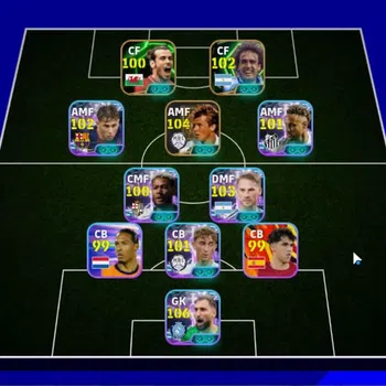 eFootball Meta Player Mobile|Fermin Lopez,Visionary Pass(MacAllister),Da image 1