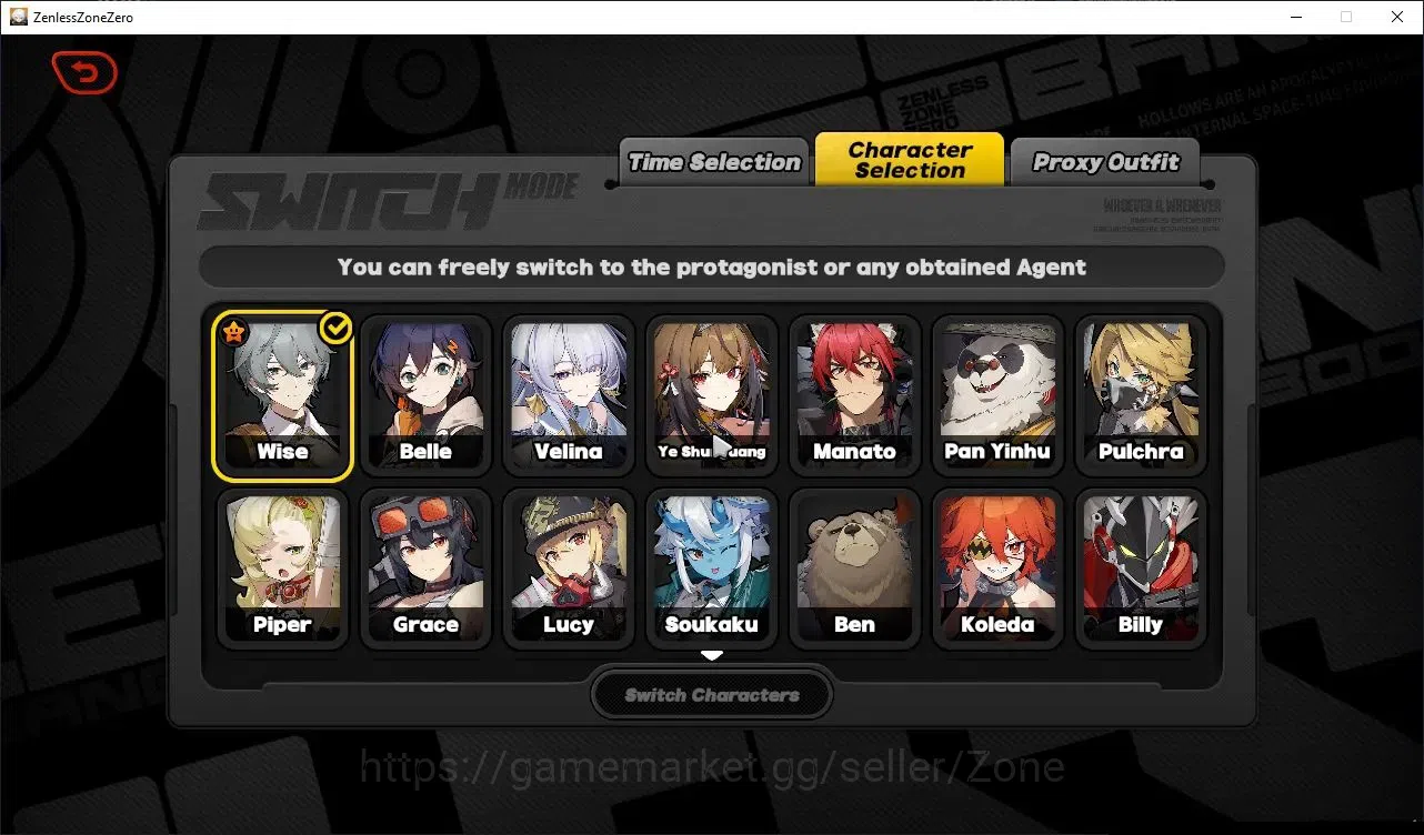 Zenless Zone Zero Accounts Starter ASIA|IK 51|Ready Gacha 4,9K Polyc|3 Limited[(Velina,Ye Shunguang,PyroisM2)+Sign]+4 2