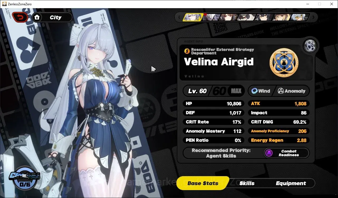 Zenless Zone Zero Accounts Starter ASIA|IK 51|Ready Gacha 4,9K Polyc|3 Limited[(Velina,Ye Shunguang,PyroisM2)+Sign]+4 20