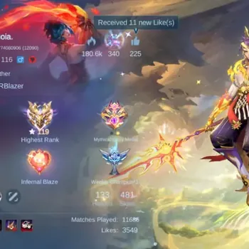 Mobile Legends: Bang Bang Accounts Collector Hero133|Skin 481|HighImmo 119|Legend Valir,3 Aspirant,3 KOF,Megumi,Itachi,PRIME