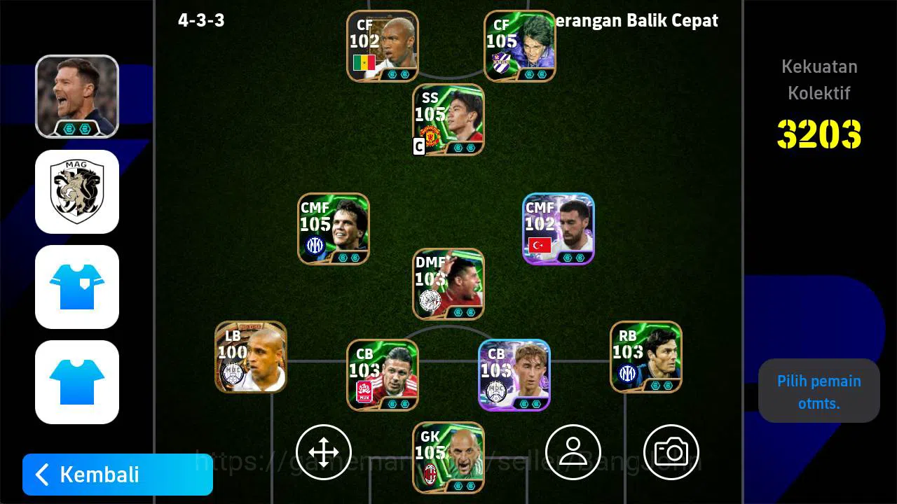 POWER 3203 | matthaus epic, C Abbiati epic, S Kagawa epic, f lopez show, mac Allister show, M demichells epic, Old ACC EFB1026B eFootball Others POWER 3203 | matthaus epic, C Abbiati epic, S Kaga image 1