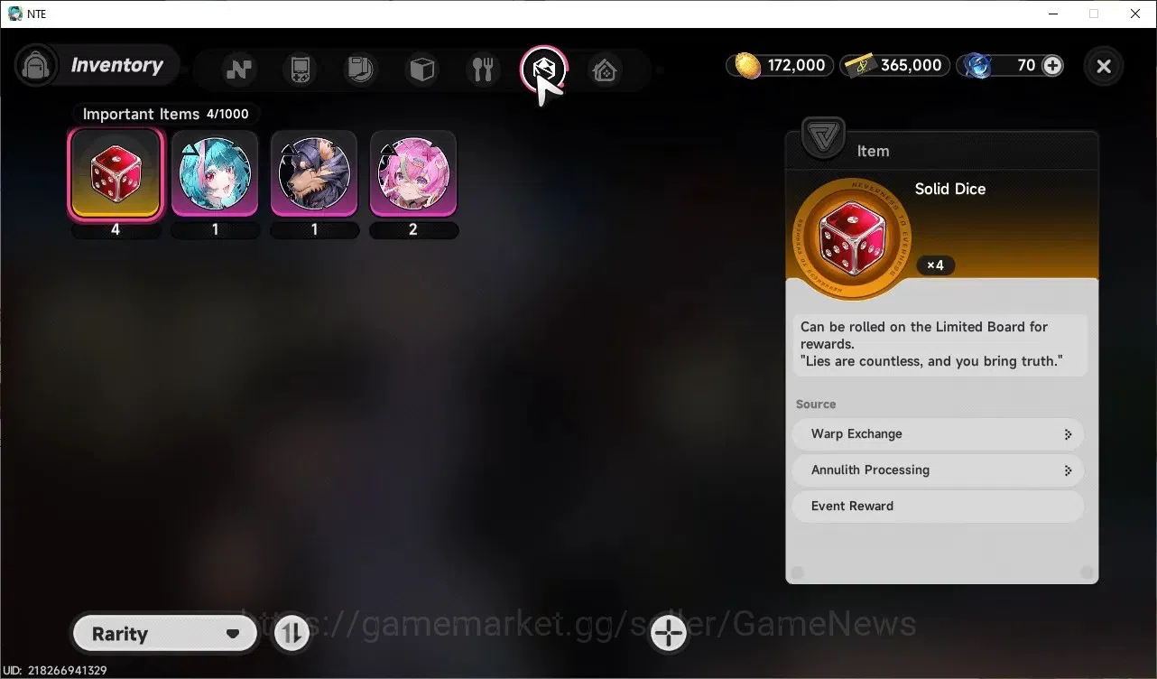 Neverness to Everness Accounts GLOBAL EU|HL 3|4 SSR|Hotori+Sign,Jiuyuan,Hathor,Baicang+Sign|2 Selector ON|Female MC|Log 11