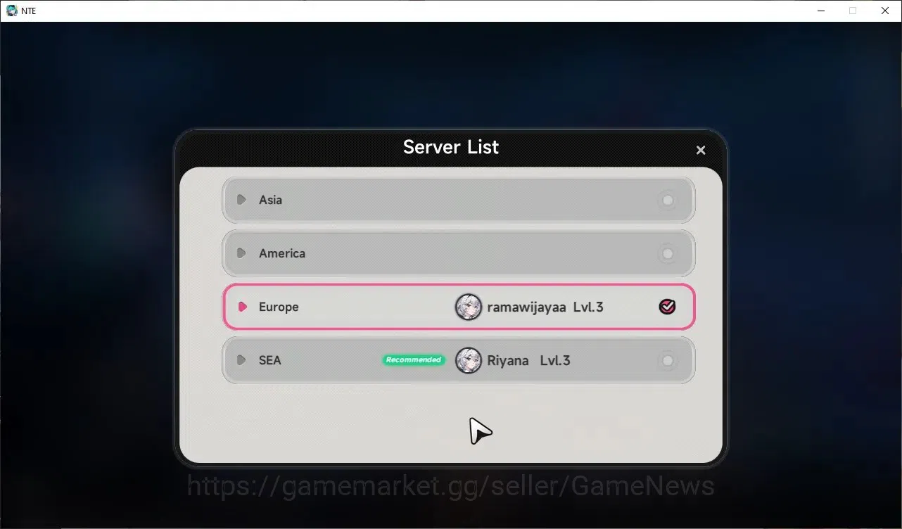 Neverness to Everness Accounts GLOBAL EU|HL 3|4 SSR|Hotori+Sign,Jiuyuan,Hathor,Baicang+Sign|2 Selector ON|Female MC|Log 13