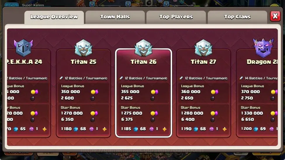 Clash of Clans Accounts Global | TH 17-BH 10|LVL 205|HH 11|AQ 100,MP 62,GW image 6