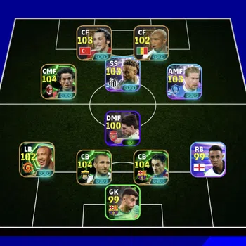 eFootball Accounts Legends & Iconic Players EFOOTBALL 2027 | LEGEND H DIOUF,DONADONI,K DE BRYUNE,M SILVERTE,ALBERT