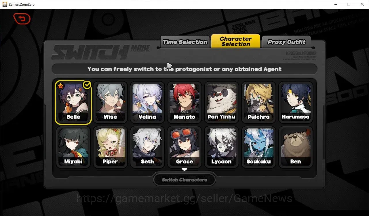 Zenless Zone Zero Accounts Starter ASIA|IK 39|3 Limited|(Velina,Miyabi,Harumasa) +2 Standard (Grace,Lycaon)|1 STD Weapon|2 S 3