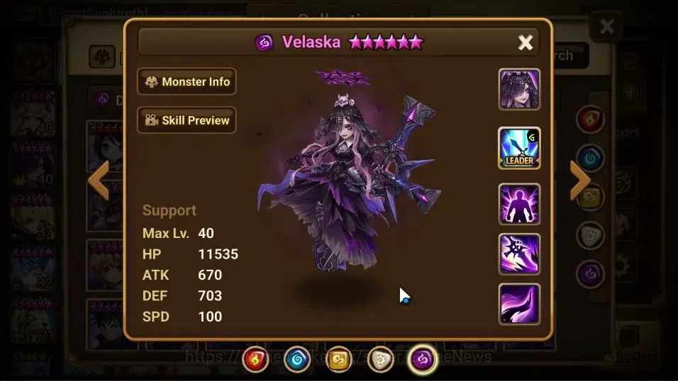Summoners War: Sky Arena Accounts GLOBAL Lv81|1 LD[Velaska]|10 Total NB5[Angela,Leo, image 13