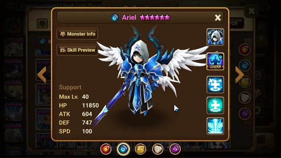 Summoners War: Sky Arena Accounts GLOBAL Lv81|1 LD[Velaska]|10 Total NB5[Angela,Leo, image 19