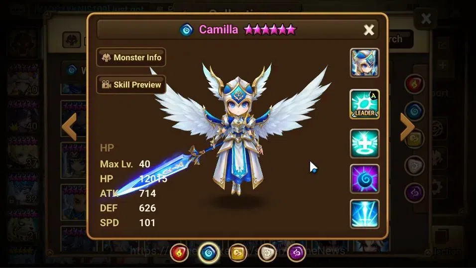 Summoners War: Sky Arena Accounts GLOBAL Lv81|1 LD[Velaska]|10 Total NB5[Angela,Leo, image 20