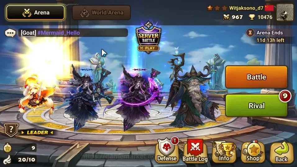 Summoners War: Sky Arena Accounts GLOBAL Lv81|1 LD[Velaska]|10 Total NB5[Angela,Leo, image 3