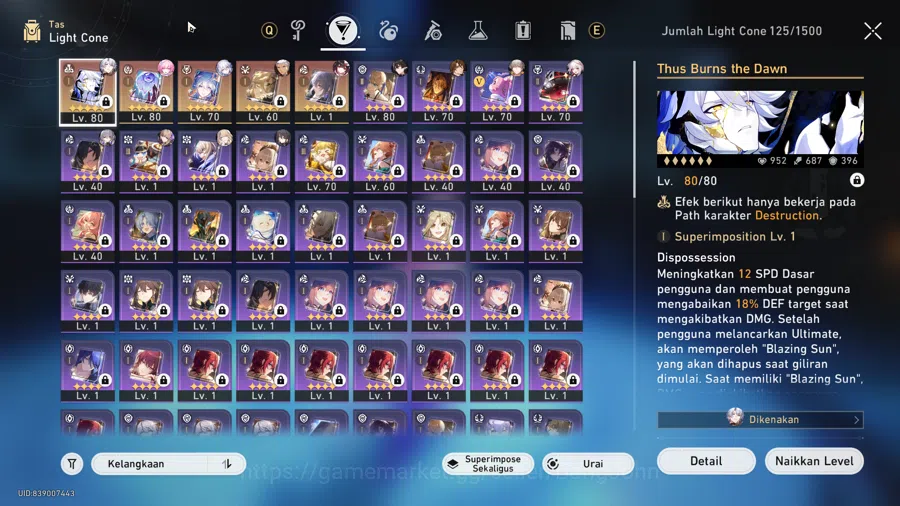 Honkai Star Rail Accounts ASIA | TL 62 | Phainon Sign, Yao Guang Sign, Cyren image 10
