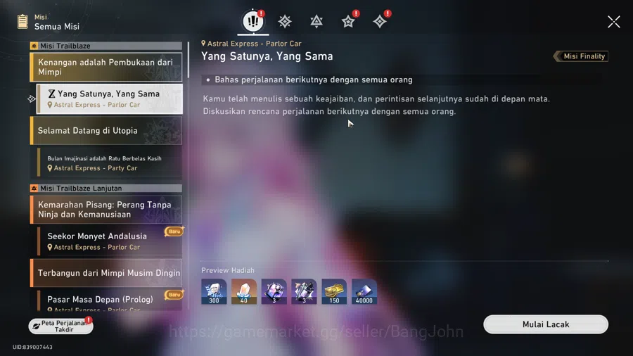 Honkai Star Rail Accounts ASIA | TL 62 | Phainon Sign, Yao Guang Sign, Cyren image 2