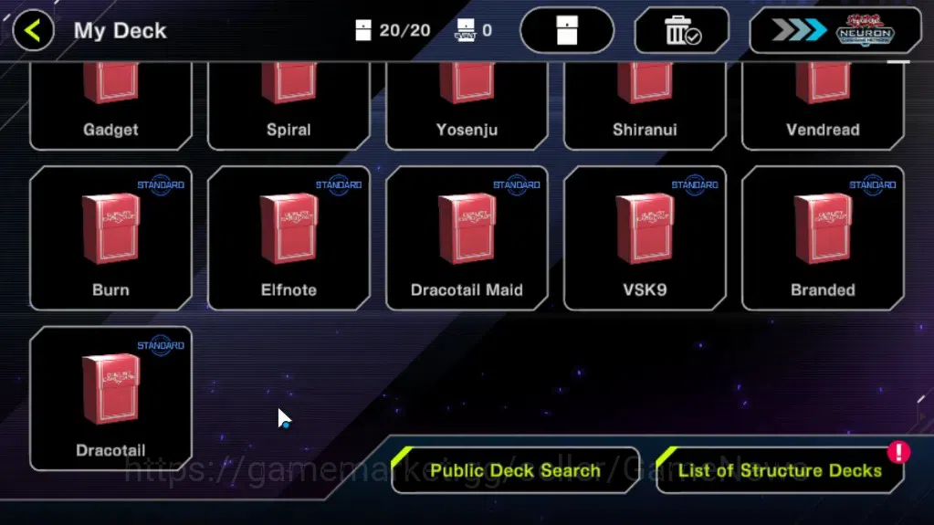 Yu-Gi-Oh! Master Duel Accounts Android|Lv 18|20 Deck|Branded,Dracotail,VSK9,Elfno image 3