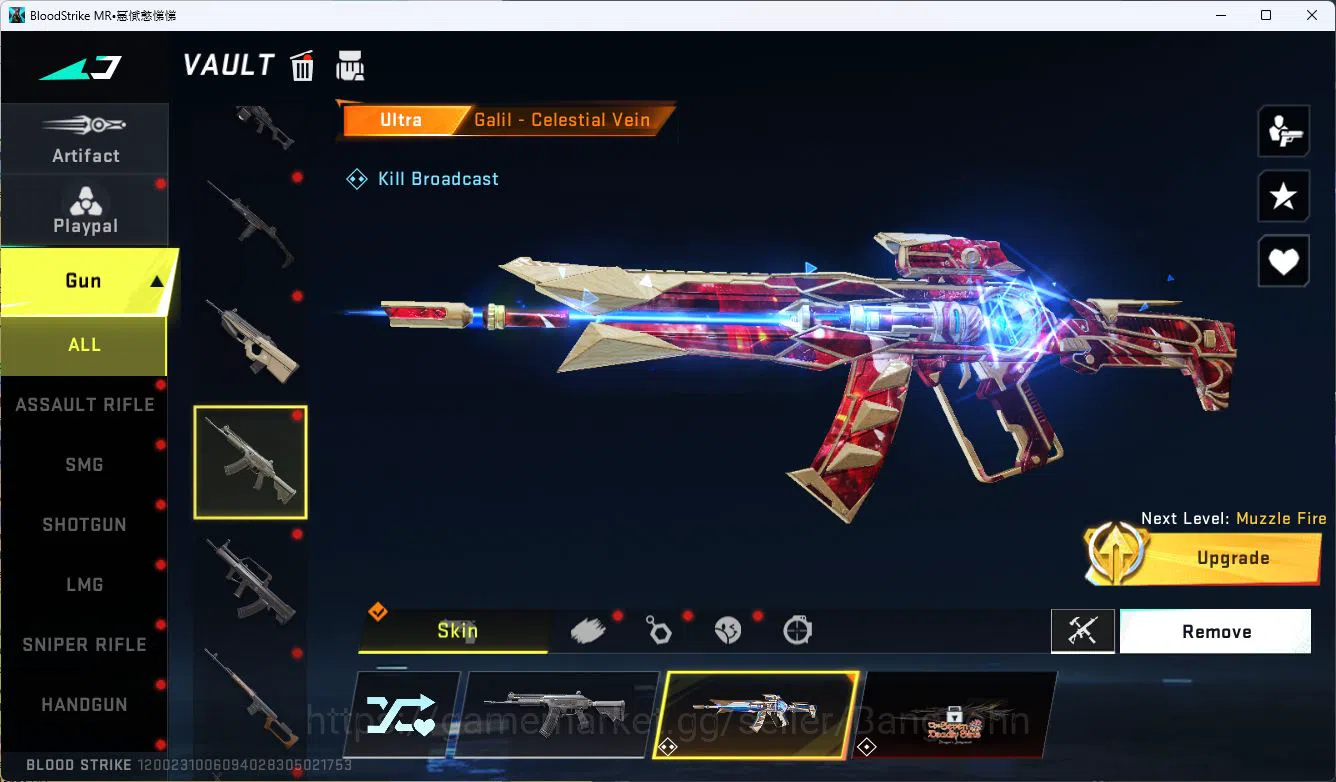 Blood Strike Accounts ASIA|ETERNAL=VOLT|COLLAB=AK47,SCAR,MCX,KAR98K,QBZ9 image 11