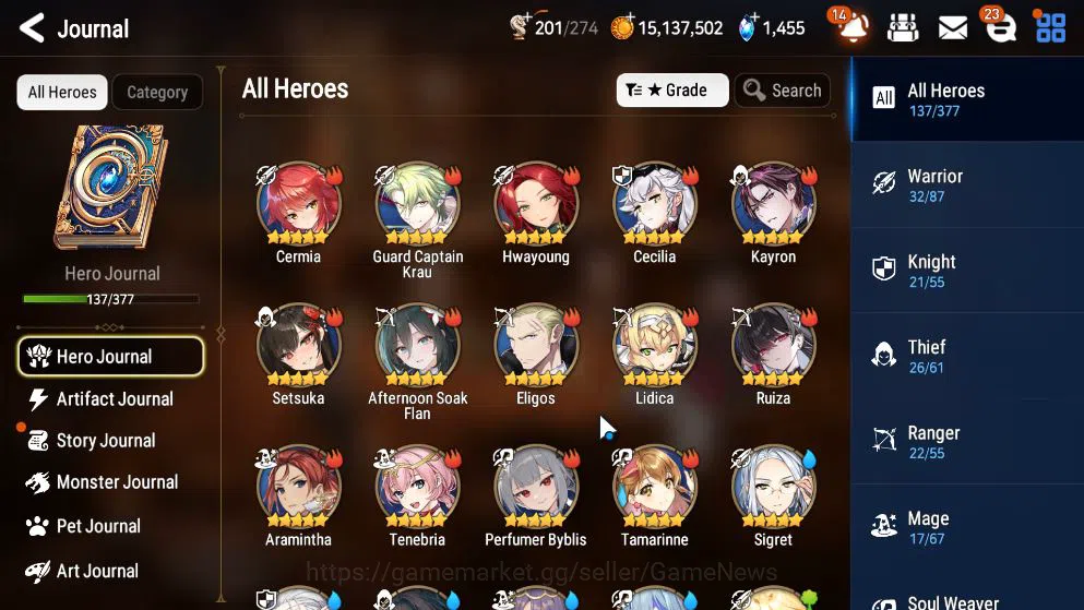 Epic Seven Accounts GLOBAL Unverif|NewEra|6 ML(Salome,C Lilias,SK Shar image 18