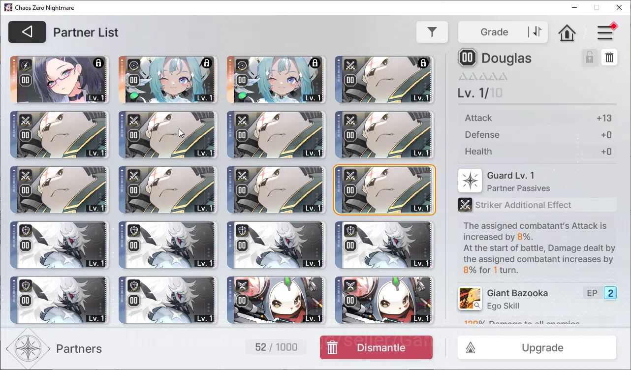 Chaos Zero Nightmare Accounts Global |Lv05|Fresh Starter|2SSR(Haru,Hugo)|Fresh S image 10