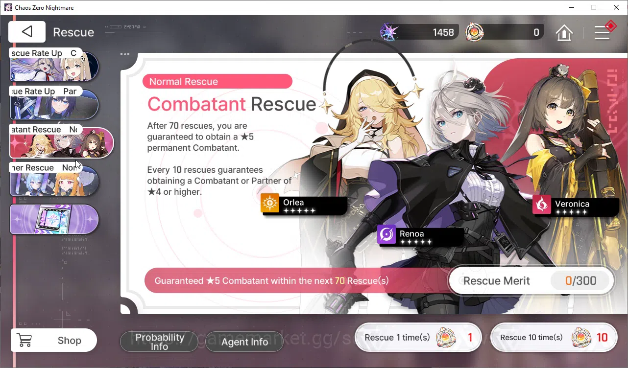 Chaos Zero Nightmare Accounts Global |Lv05|Fresh Starter|2SSR(Haru,Hugo)|Fresh S image 3