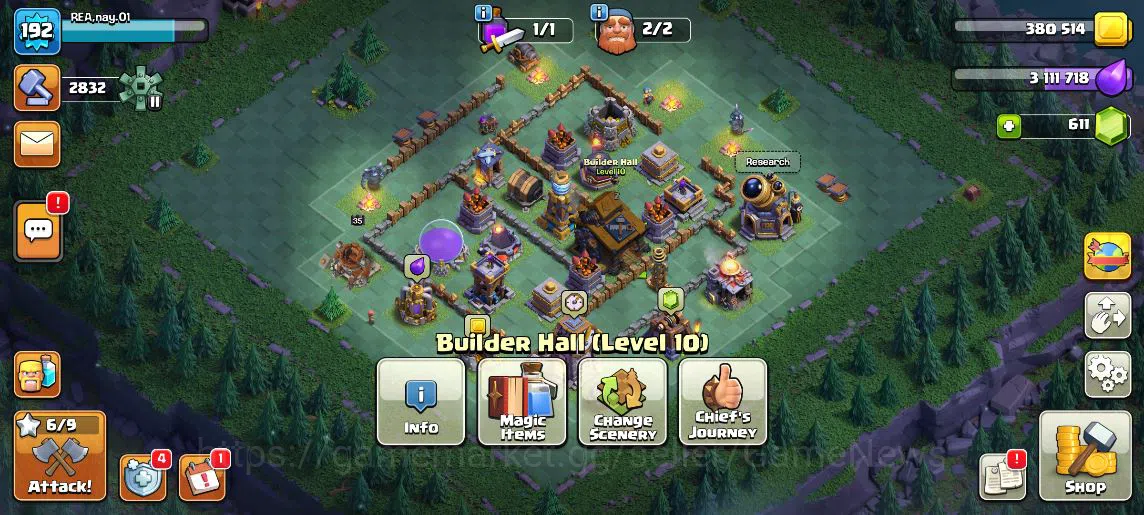 Clash of Clans Accounts TH 16 - BH 10|LV 192|TROPHY 4316|HH 9|BK 83,AQ 89, image 8