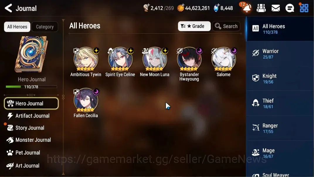 Epic Seven Accounts GLOBAL Unverif|NewEra|6 ML(Salome,NM Luna,BHwayoun image 4