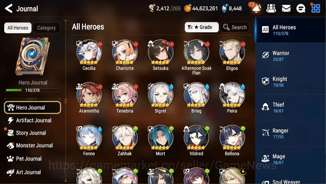 Epic Seven Accounts GLOBAL Unverif|NewEra|6 ML(Salome,NM Luna,BHwayoun image 5