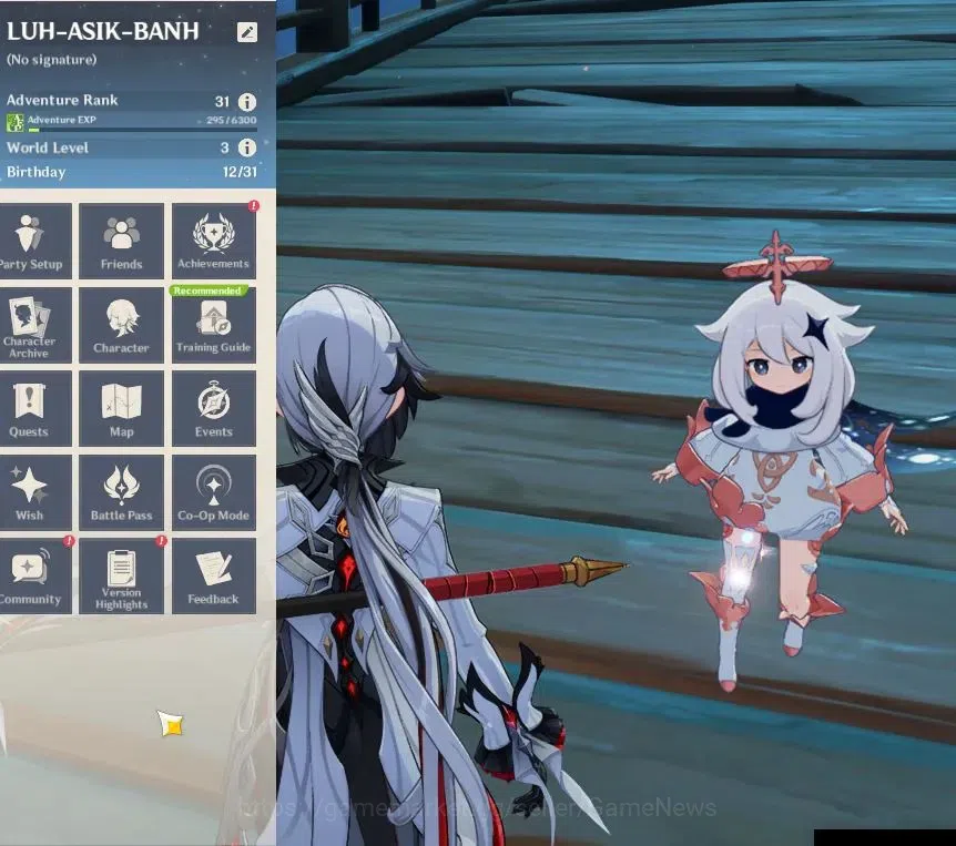 Genshin Impact Accounts ASIA|AR 31|Starter|4 Limited+1(*5Weapon)|Arlecchin image 2