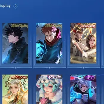 Honor of Kings Accounts Rare Skin Global|105H 83S| Collab JJK: Sima Yi (Megumi F), Biron (Yuji I) | GM Skins | KWC 2025