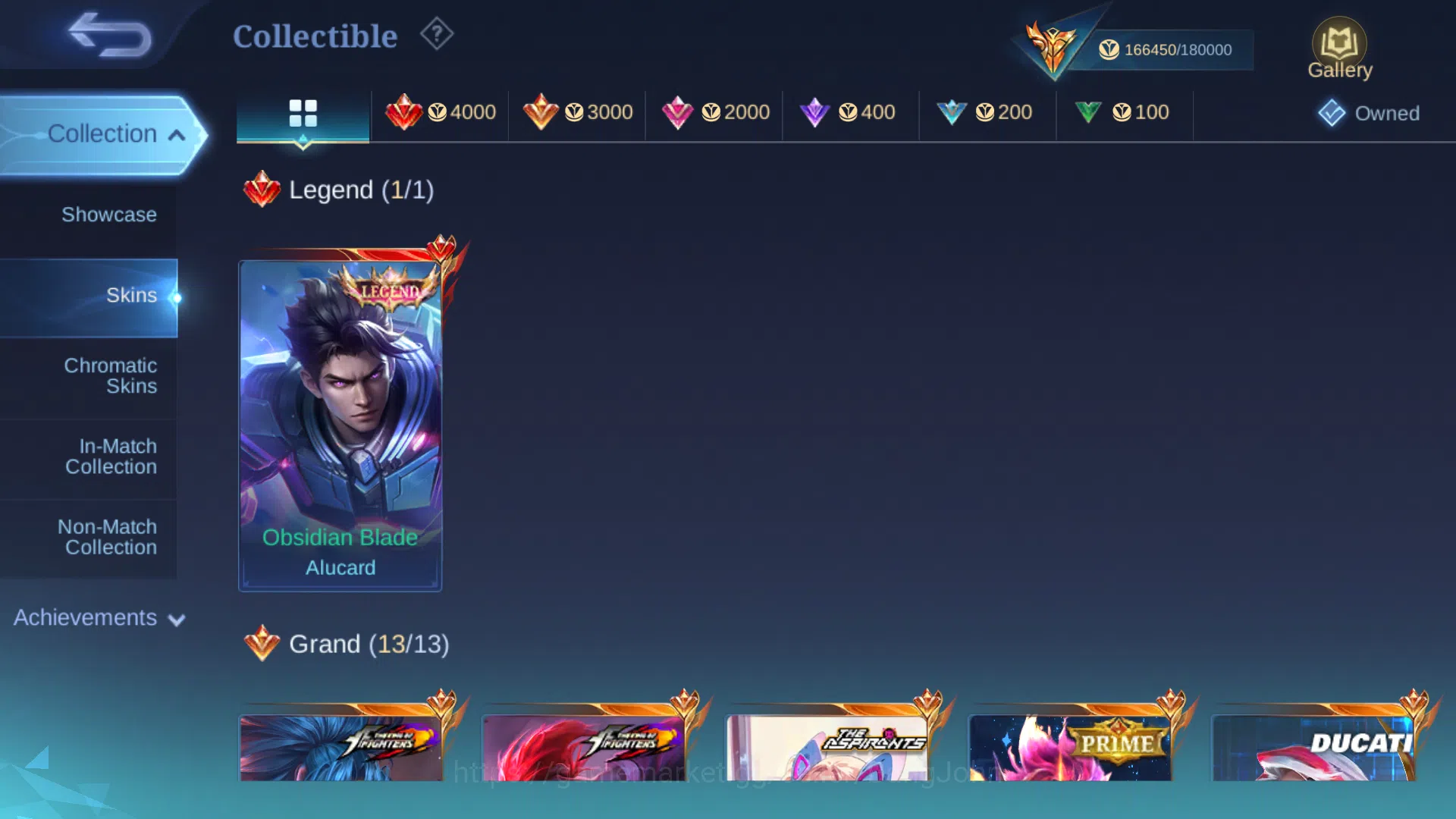 Mobile Legends: Bang Bang Accounts Skin 485 | Spec Exp & MM | Legend Alucard | Sasuke image 14