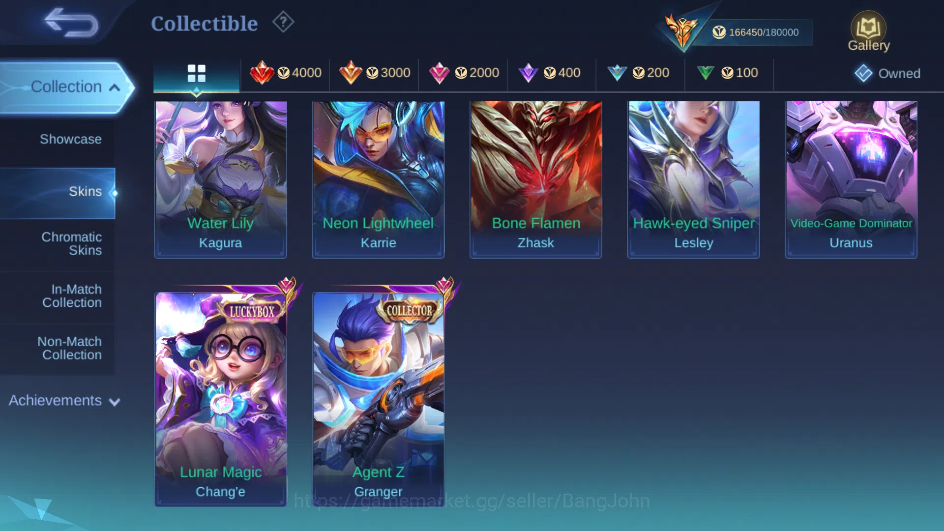 Mobile Legends: Bang Bang Accounts Skin 485 | Spec Exp & MM | Legend Alucard | Sasuke image 17