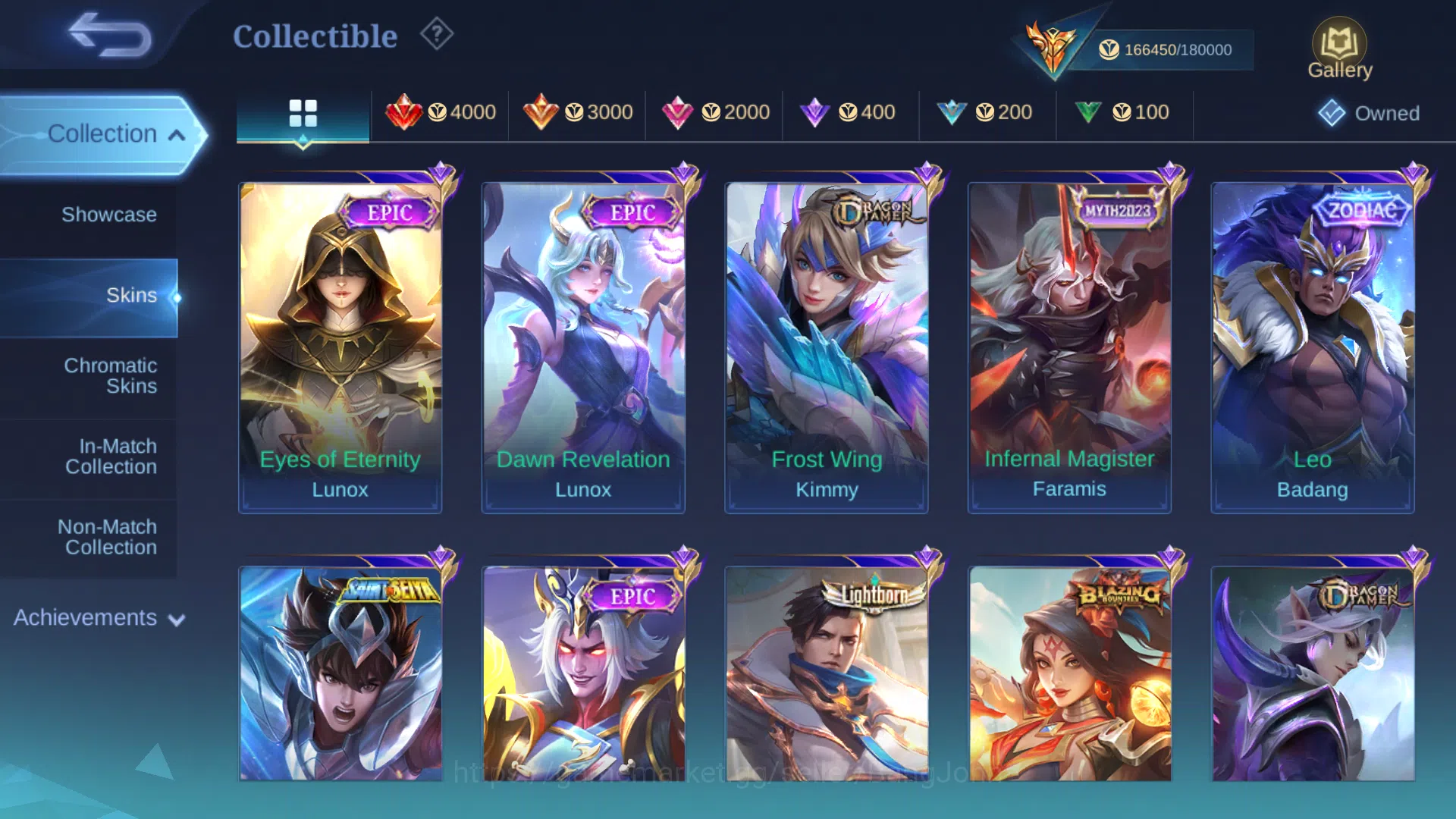 Mobile Legends: Bang Bang Accounts Skin 485 | Spec Exp & MM | Legend Alucard | Sasuke image 19