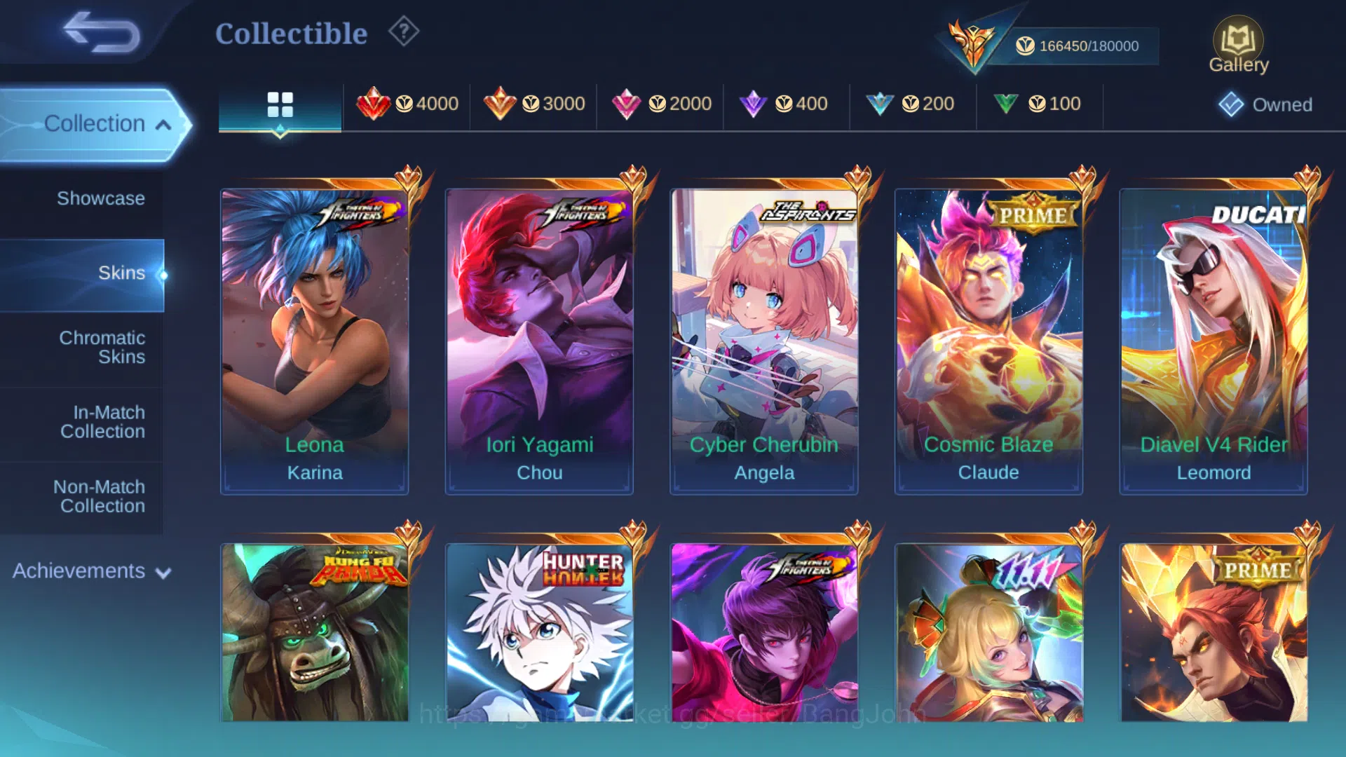 Mobile Legends: Bang Bang Accounts Skin 485 | Spec Exp & MM | Legend Alucard | Sasuke image 2
